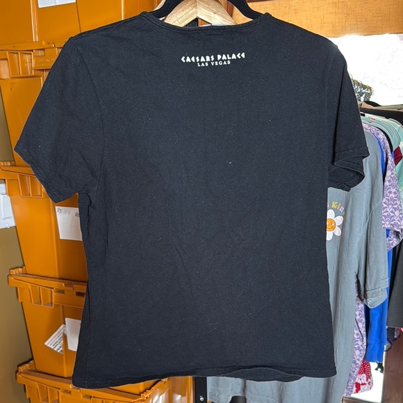 Elton John The Red Piano Tour at Caesars Palace Las Vegas Black Tee Size Medium - Picture 4 of 5